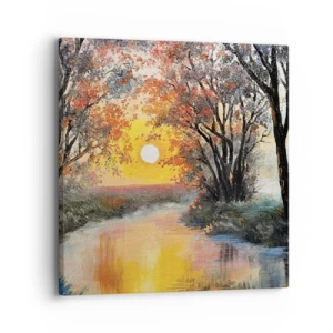 Impression sur toile - Image sur toile - Climats de printemps - 30x30 cm