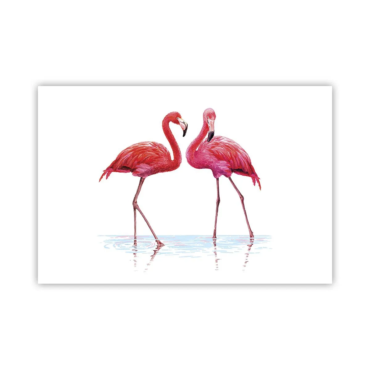 Affiche - Poster - Rendez-vous rose - 91x61 cm