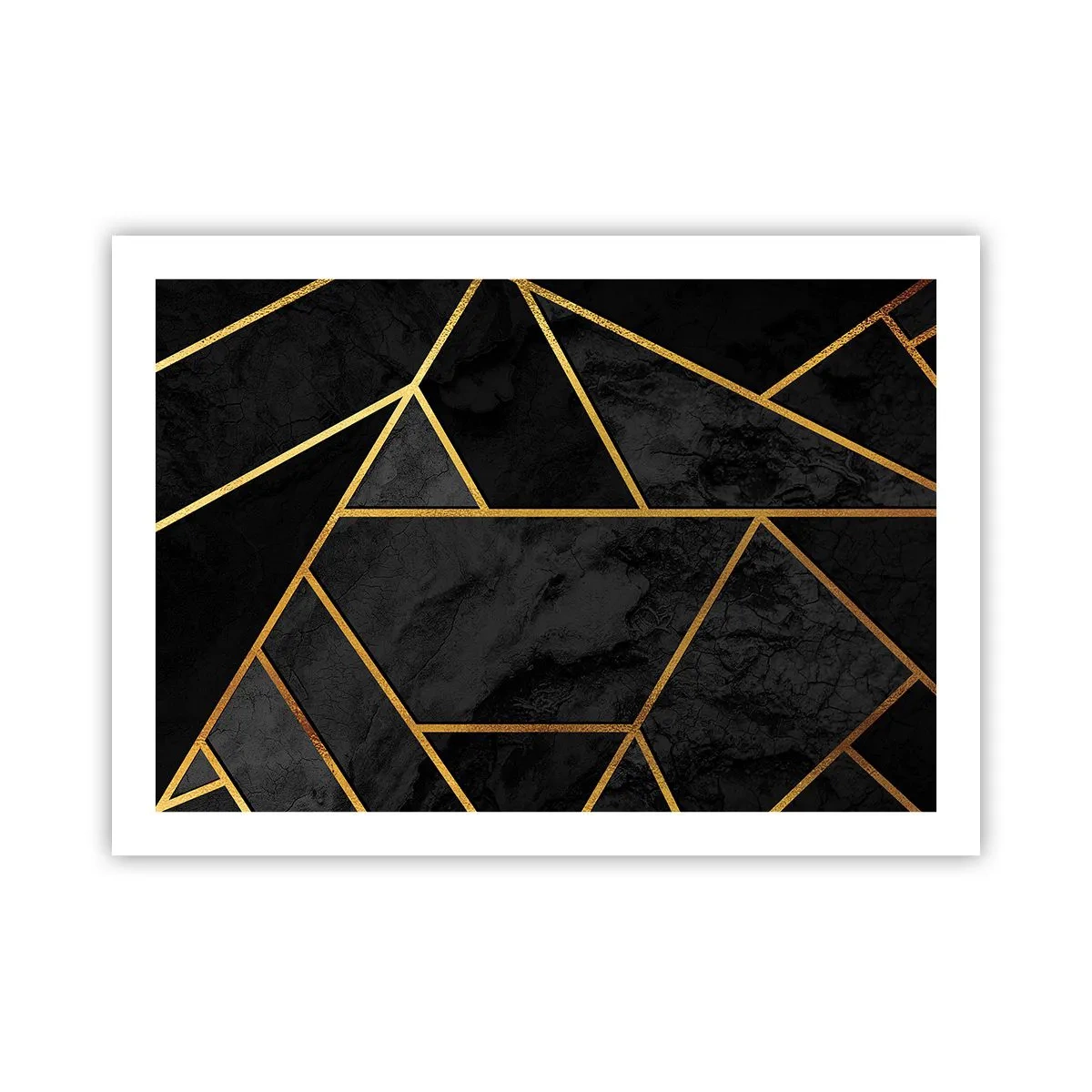 Affiche - Poster - Obscurité et éclat - 70x50 cm