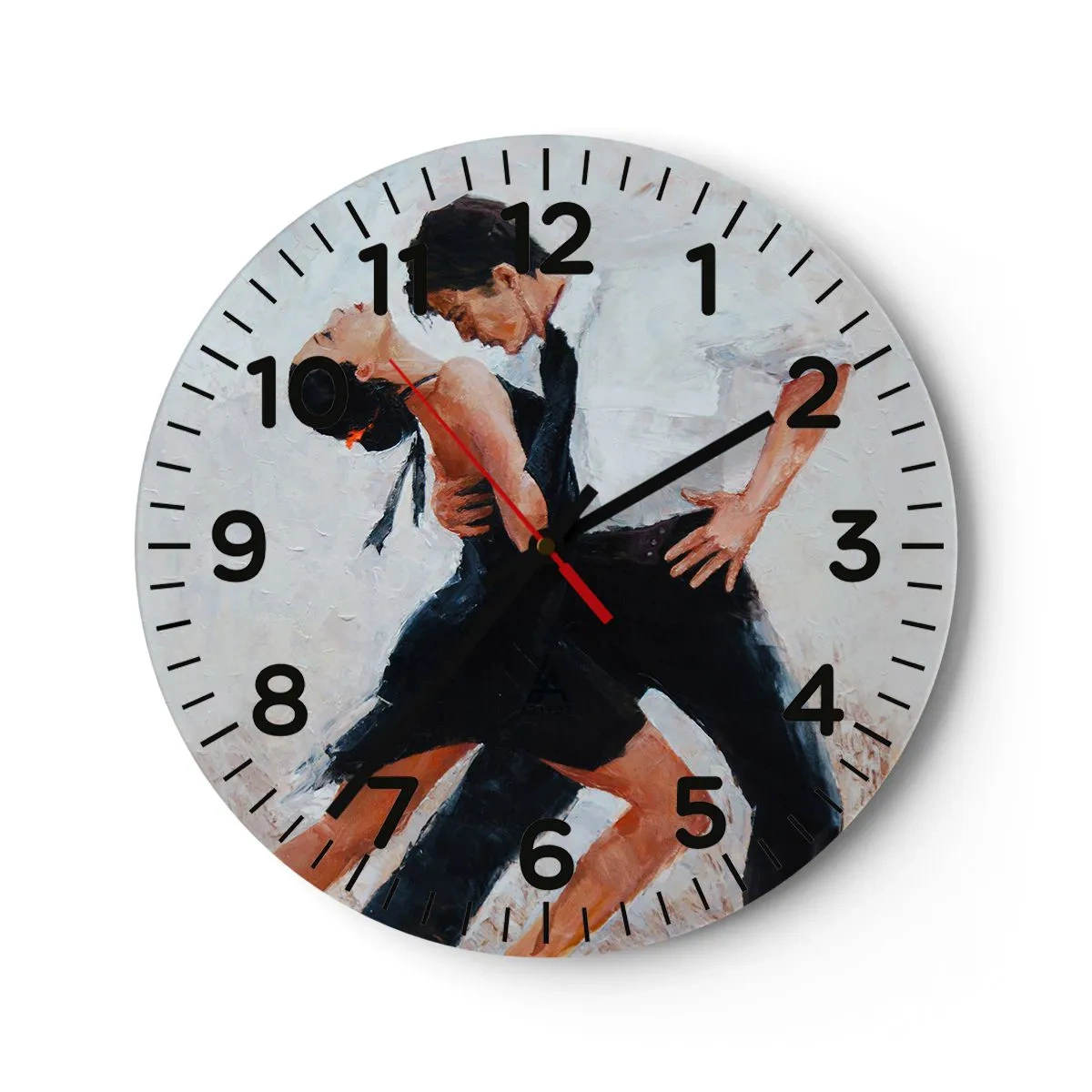 Horloge murale - Pendule murale - Tango de mes rêves et pensées - 30x30 cm