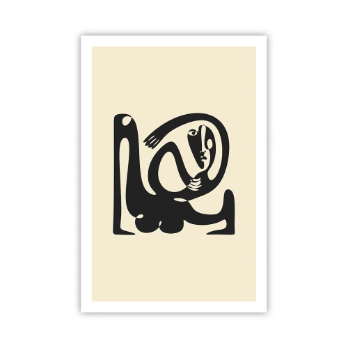 Affiche - Poster - Presque du Picasso - 61x91 cm