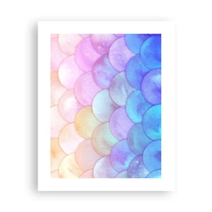 Affiche - Poster - Écailles de perles - 40x50 cm
