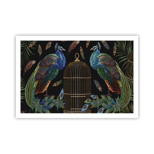 Affiche - Poster - En robes royales - 91x61 cm