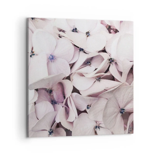 Impression sur toile - Image sur toile - Dans un flot de fleurs - 60x60 cm