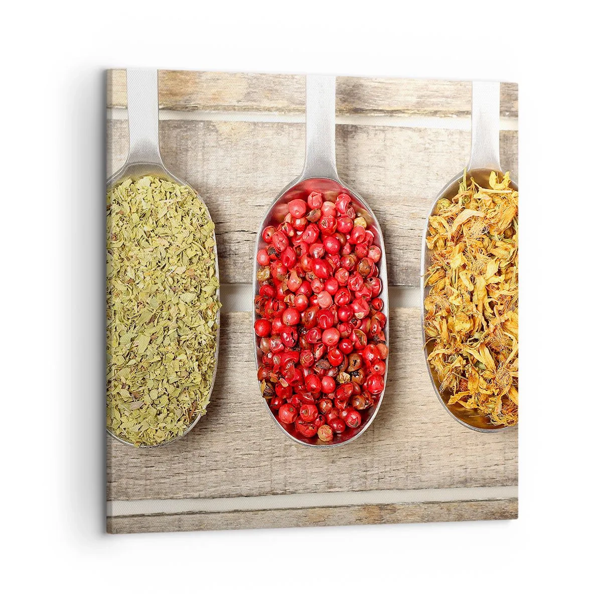 Impression sur toile - Image sur toile - Magie de la cuisine - 50x50 cm