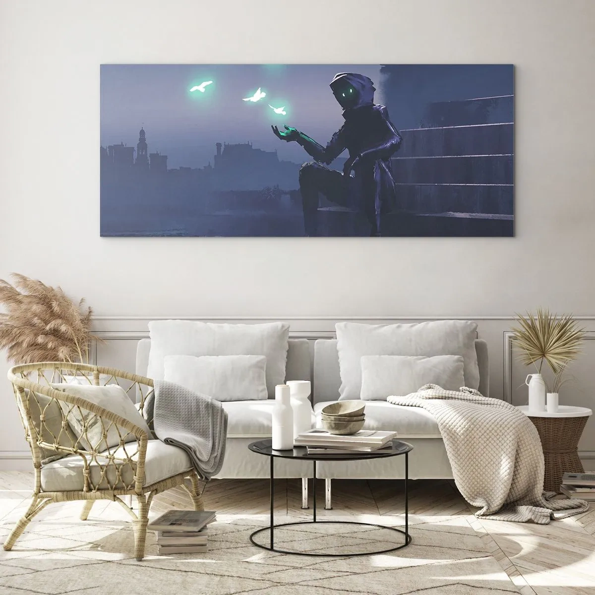 Impression sur verre - Image sur verre - La vie reviendra - 90x30 cm