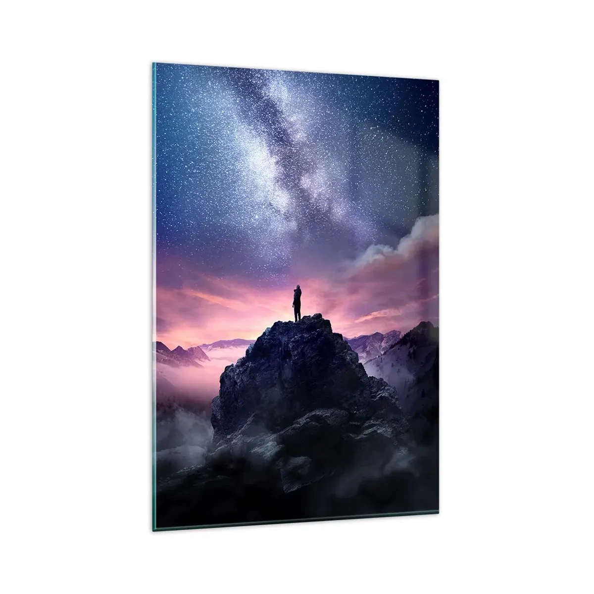 Impression sur verre - Image sur verre - Et il a ressenti la vie - 80x120 cm