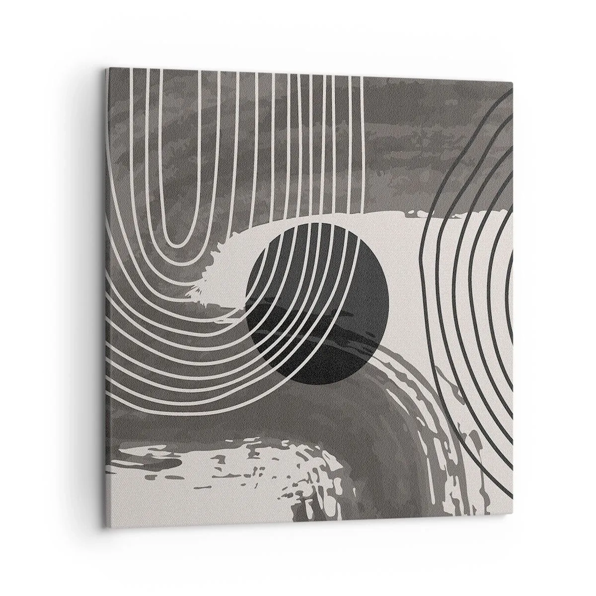 Impression sur toile - Image sur toile - L'ovale gagne - 50x50 cm