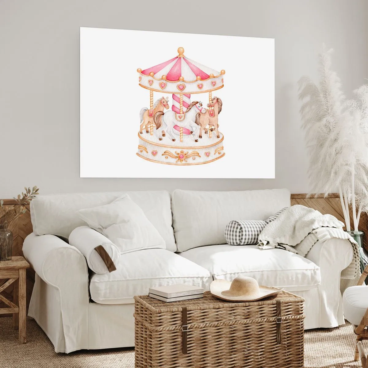 Affiche - Poster - Le doux monde de l'enfance - 91x61 cm