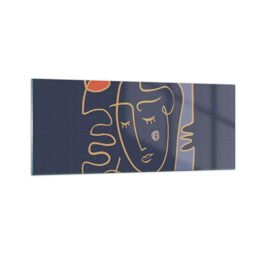 Impression sur verre - Image sur verre - En réflexion - 100x40 cm