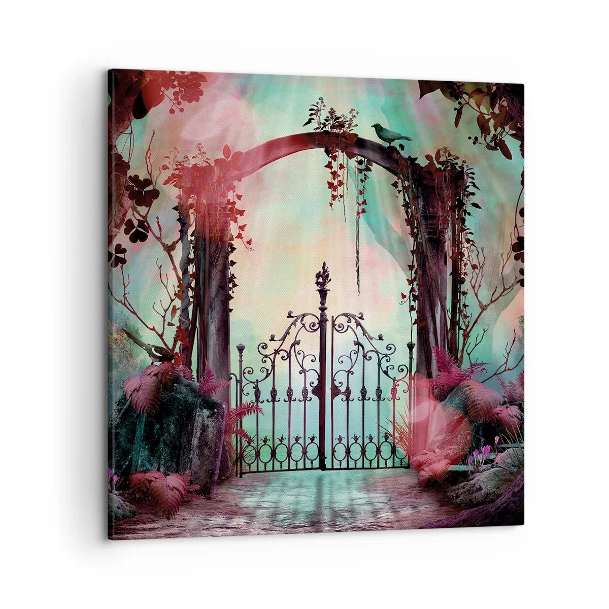 Impression sur toile - Image sur toile - Jardin secret - 50x50 cm