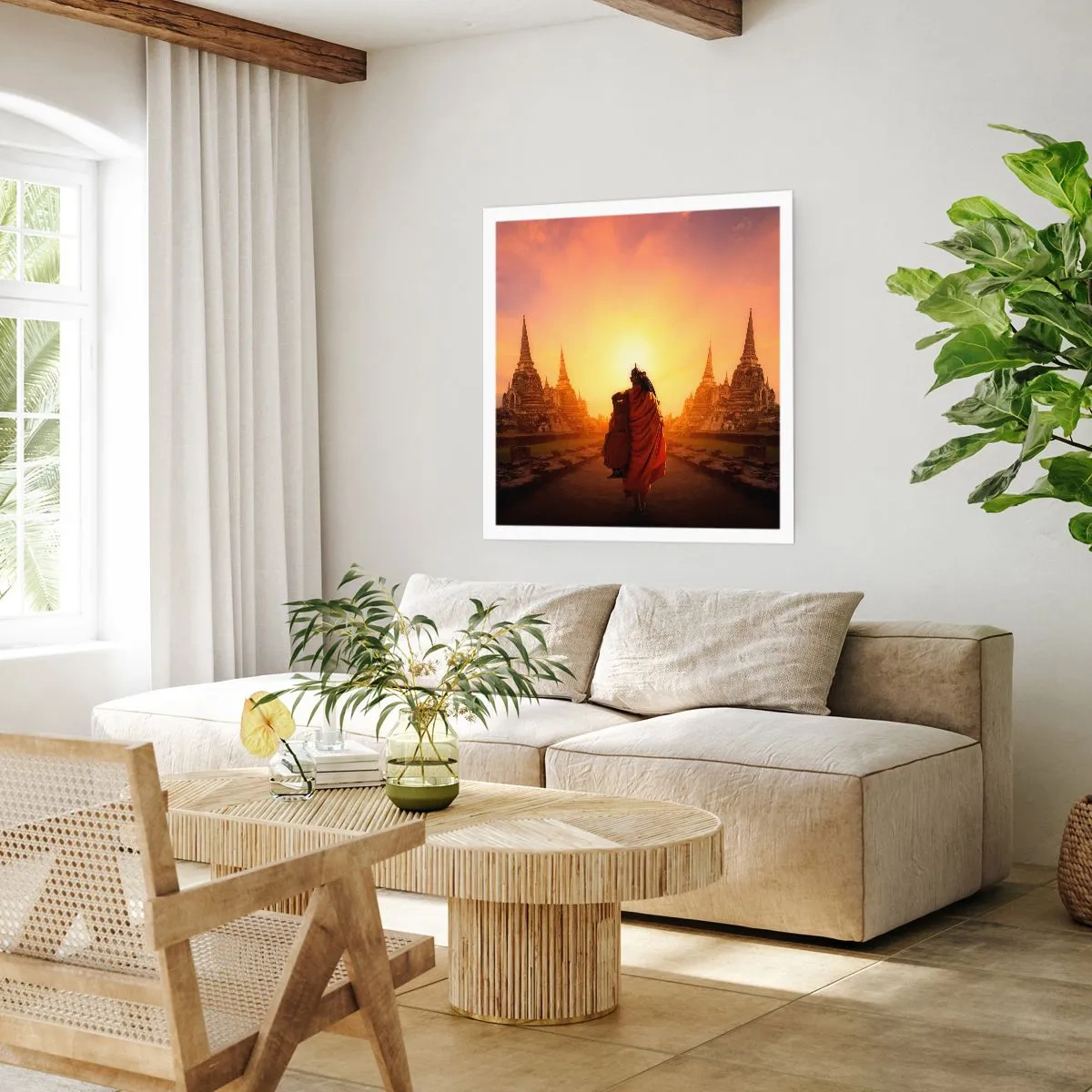 Affiche - Poster - En paix pour l'éternité - 30x30 cm