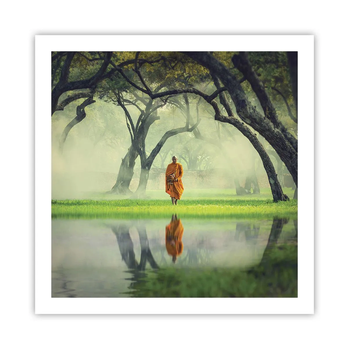 Affiche - Poster - En route vers l'illumination - 60x60 cm