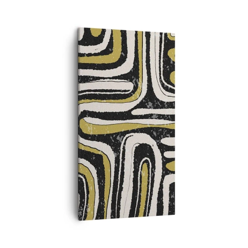 Impression sur toile - Image sur toile - Composition : routes et ruelles - 45x80 cm