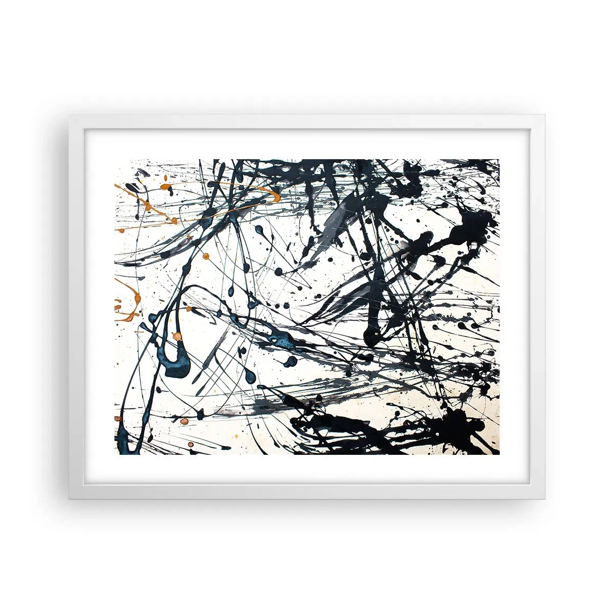 Affiche dans un cadre blanc - Poster - Ca a du sens ou ça n'en a pas ? - 50x40 cm
