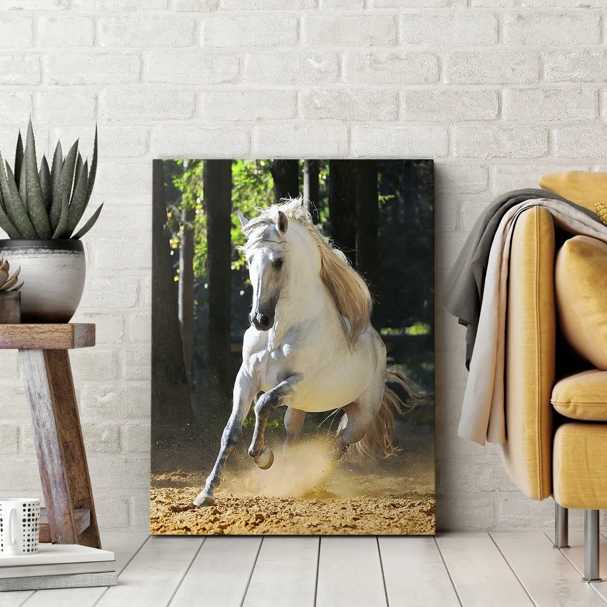 Impression sur toile - Image sur toile - Comme dans un roman fantastique - 45x80 cm
