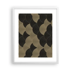 Affiche dans un cadre blanc - Poster - Unité dans la multiplicité - 40x50 cm