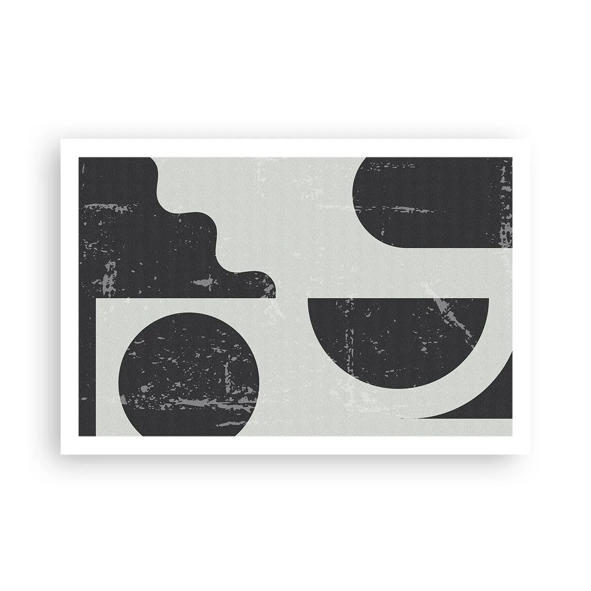 Affiche - Poster - Composition dessus et dessous - 91x61 cm