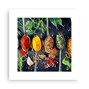Affiche - Poster - Magie culinaire - 30x30 cm