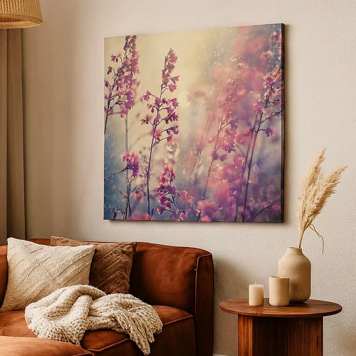 Impression sur toile - Image sur toile - Jardin secret - 30x30 cm