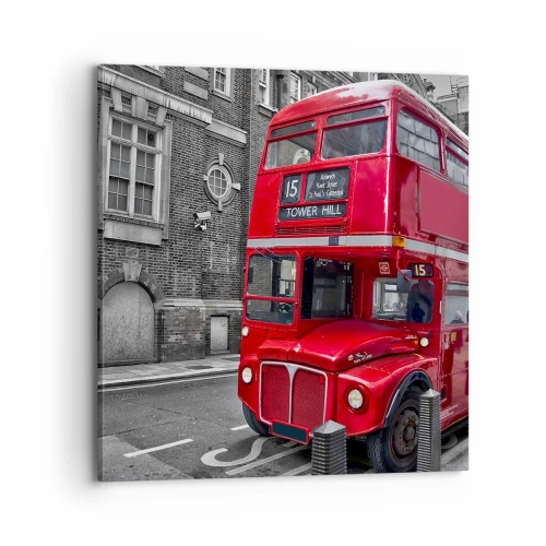 Impression sur toile - Image sur toile - Toujours la même chose - 70x70 cm