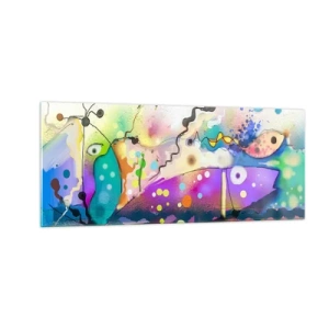 Impression sur verre - Image sur verre - Sans mots! - 100x40 cm