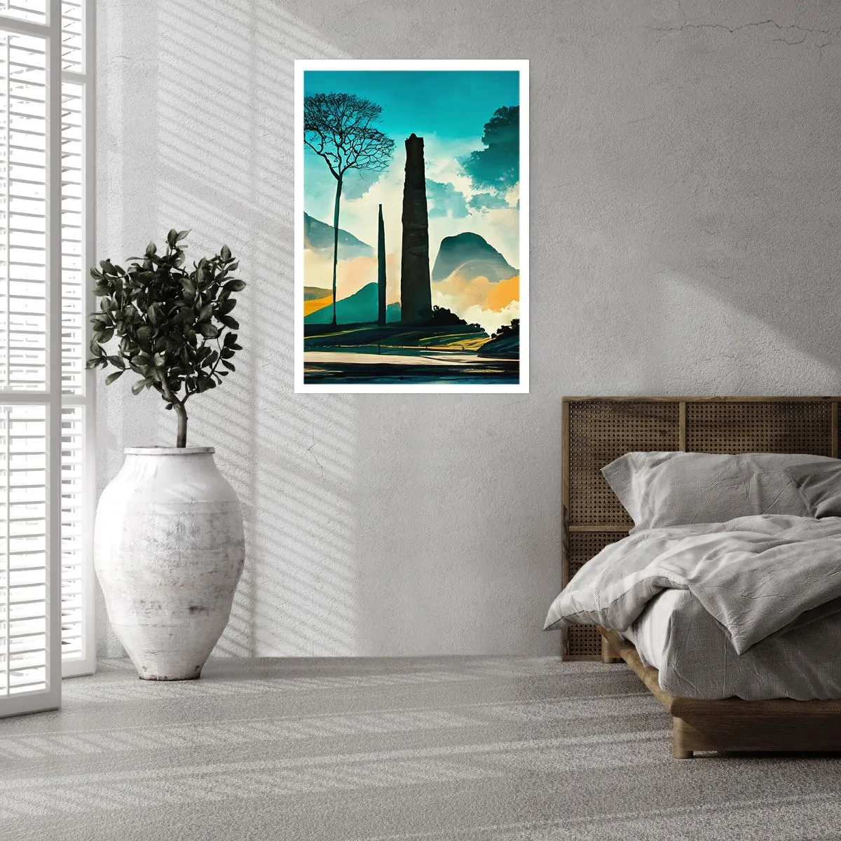 Affiche - Poster - Toujours de plus en plus haut - 61x91 cm