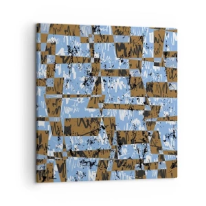 Impression sur toile - Image sur toile - Une découpe non humaine - 60x60 cm