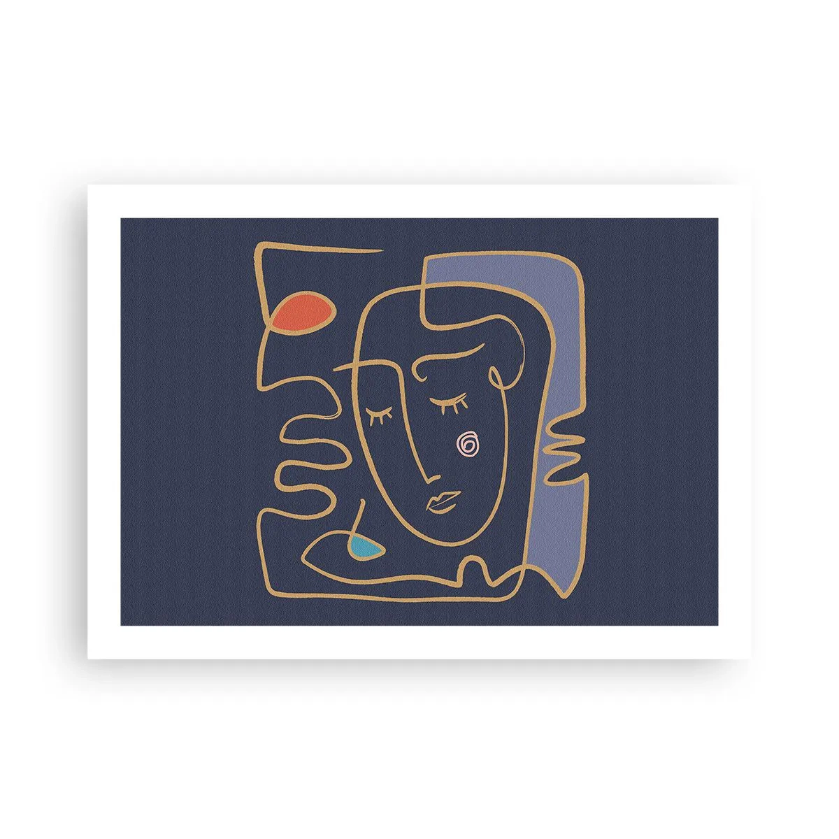 Affiche - Poster - En réflexion - 70x50 cm