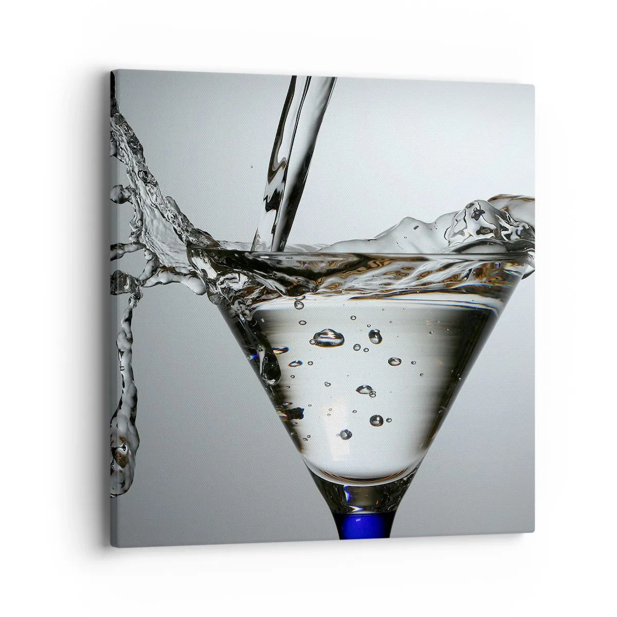 Impression sur toile - Image sur toile - Sur le bord de la coupe - 40x40 cm