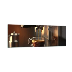 Impression sur verre - Image sur verre - Un mélange sensuel - 90x30 cm