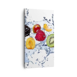 Impression sur toile - Image sur toile - Amusez-vous avec nous - 55x100 cm