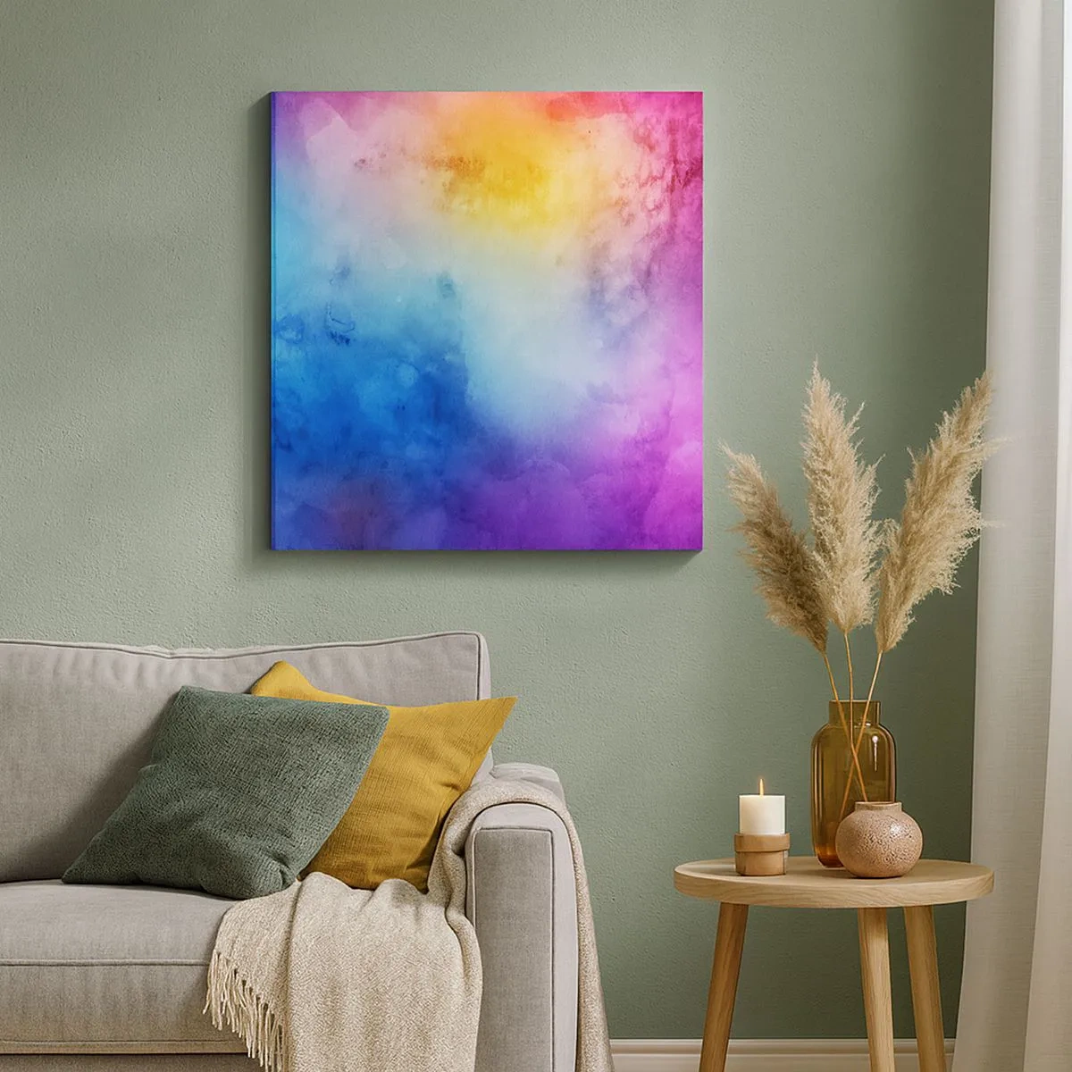 Impression sur toile - Image sur toile - Presque au septième ciel - 30x30 cm