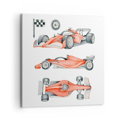 Impression sur toile - Image sur toile - poursuis ton rêve - 60x60 cm