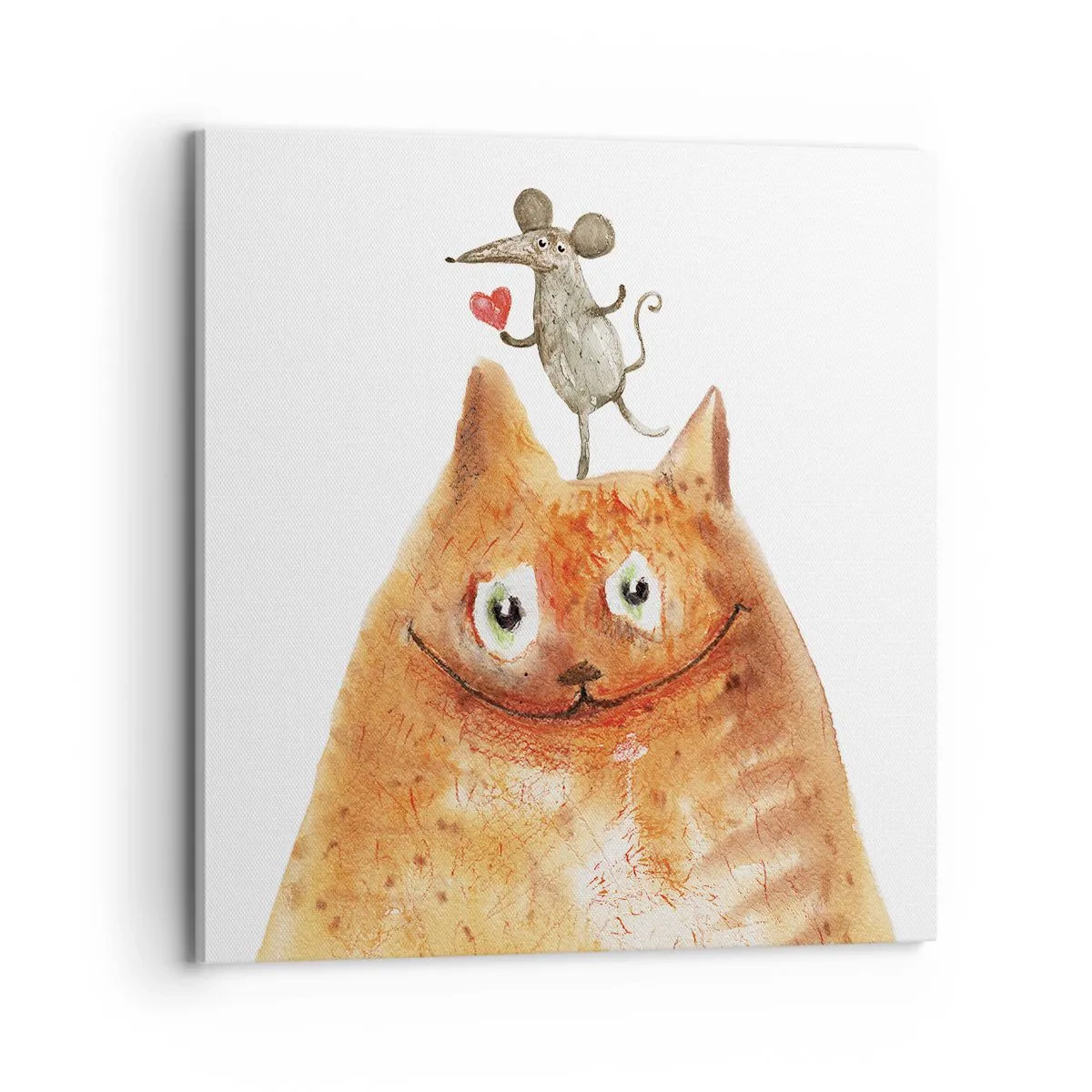 Impression sur toile - Image sur toile - Amour paradoxal - 70x70 cm