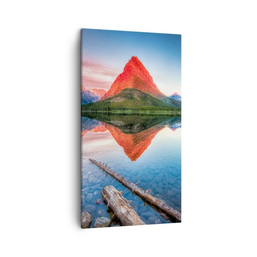 Impression sur toile - Image sur toile - Chaleur et fraicheur - 45x80 cm