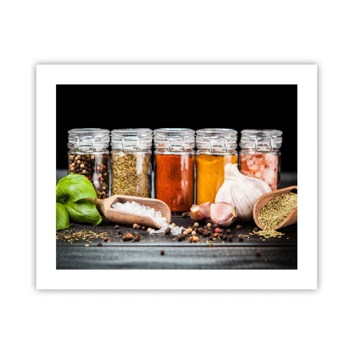 Affiche - Poster - Pour que la vie ait du goût - 50x40 cm