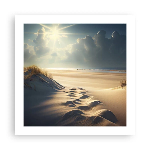 Affiche - Poster - Un paysage apaisant - 50x50 cm