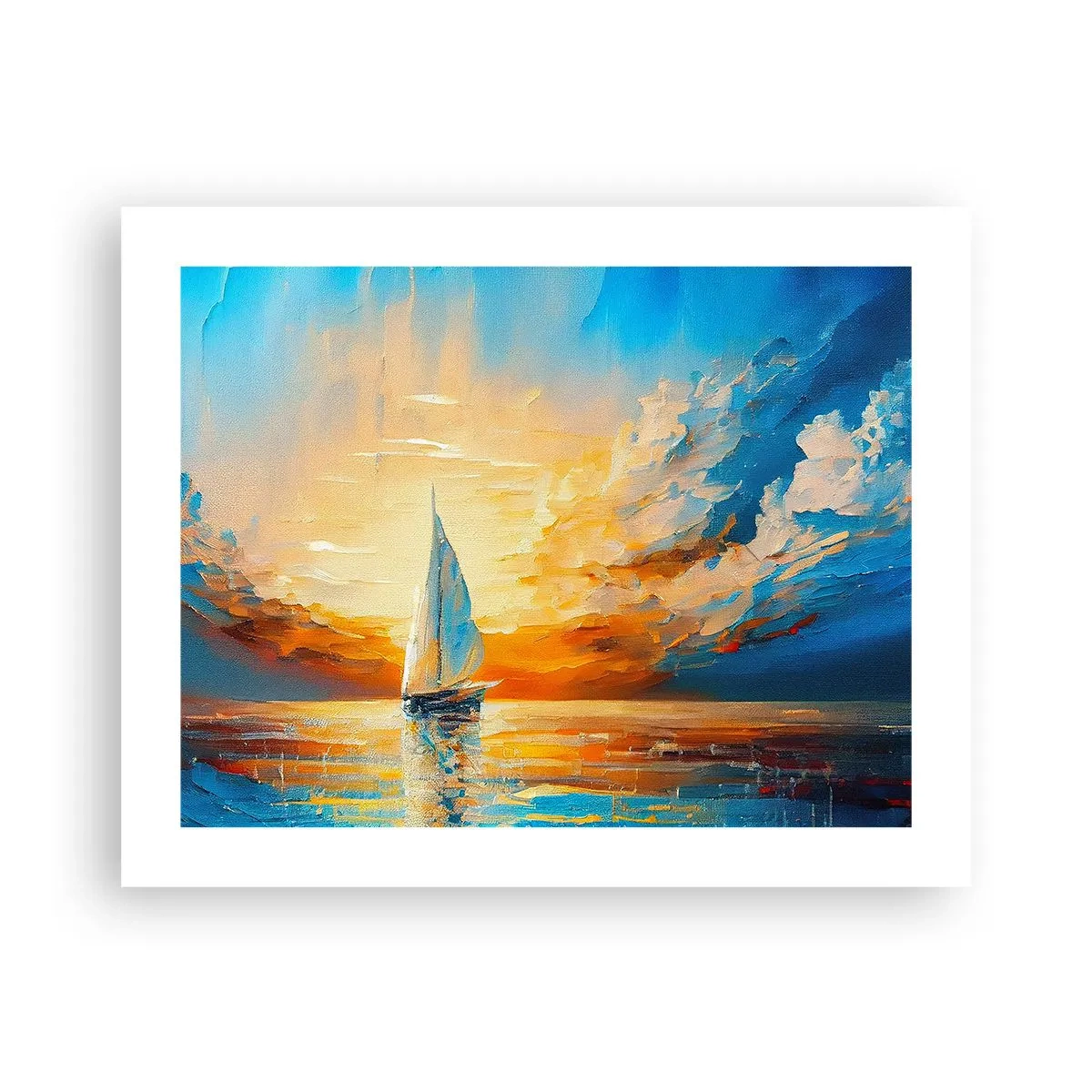 Affiche - Poster - Expédition en or - 50x40 cm