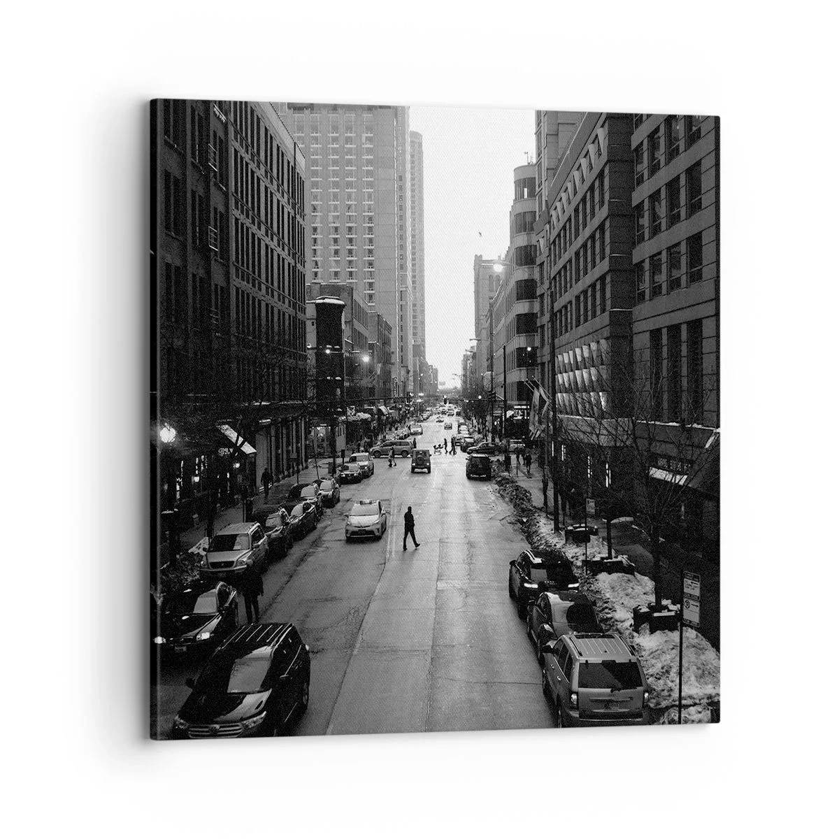 Impression sur toile - Image sur toile - Un autre jour comme tous les autres jours - 70x70 cm